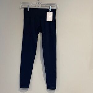 NWT Gymshark Navy Leggings Size Small